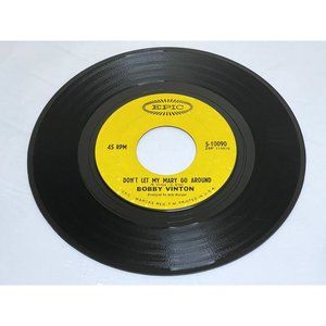 Bobby Vinton Don't Let My Mary Go Around Coming Home Soldier 5-10090 Rock, Pop
